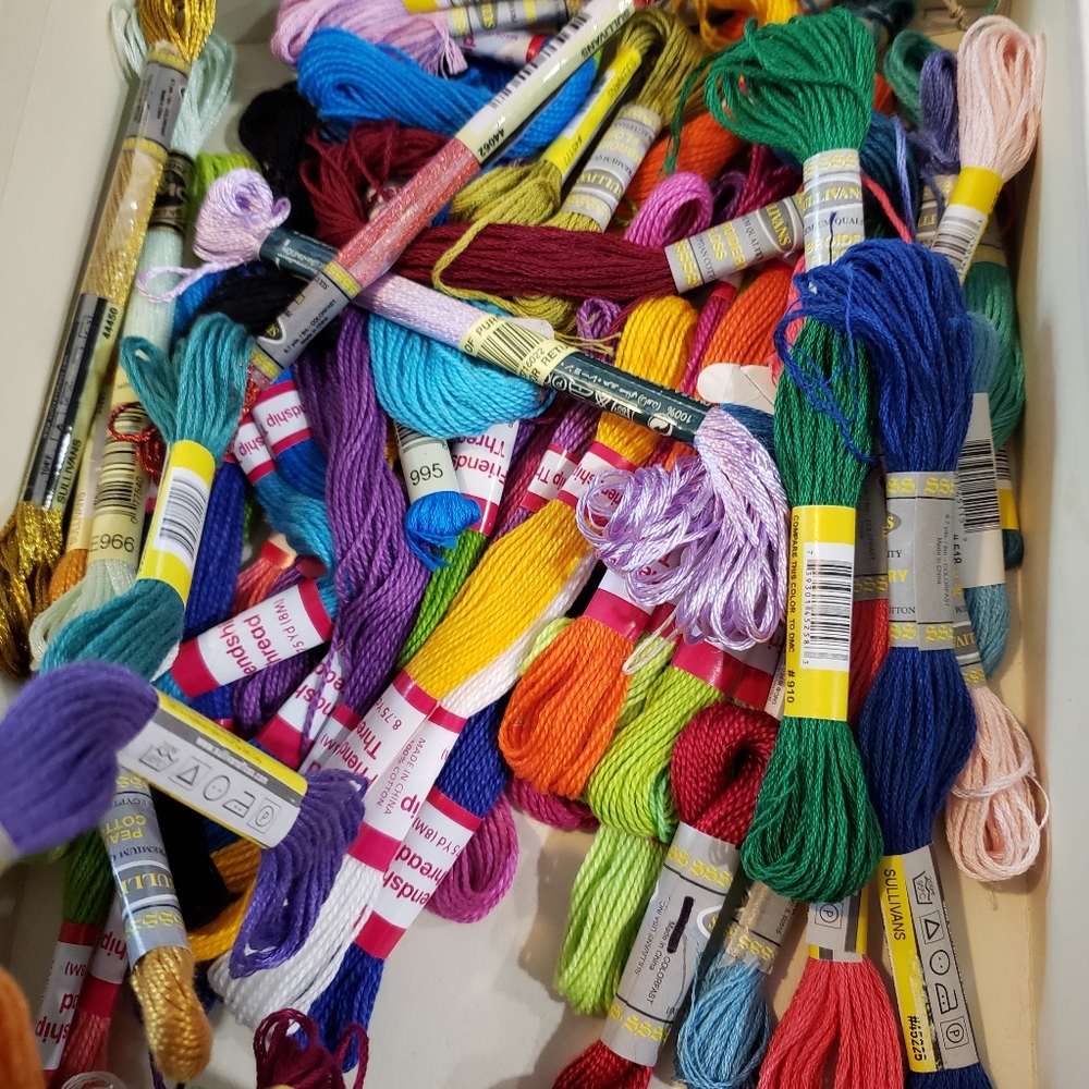 New 30+ embroidery thread